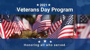 Link to Veterans Day Program 2021